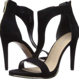 Kenneth Cole Black Brooke T Strap Size 8.5M